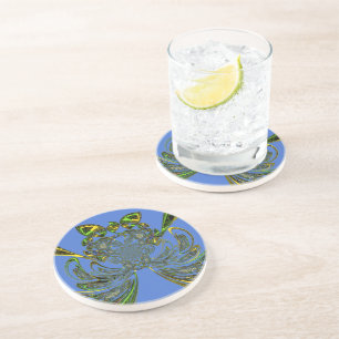 Feather Fish Coaster