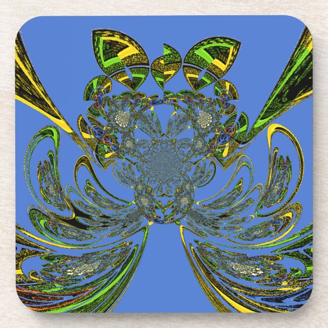 Feather Fish Coaster (Front)