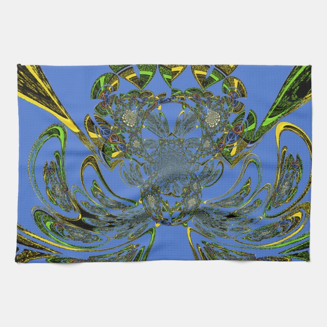 Feather Fish Tea Towel (Horizontal)