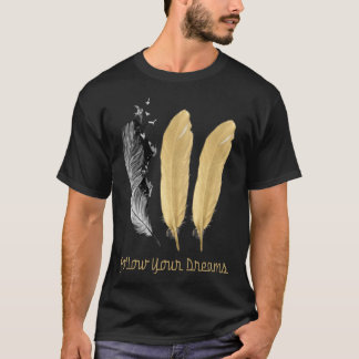 Feather, FOLLOW YOUR DREAMS Pullover Hoodie