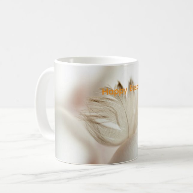 Feather Graphic Coffee Mug (Front Left)