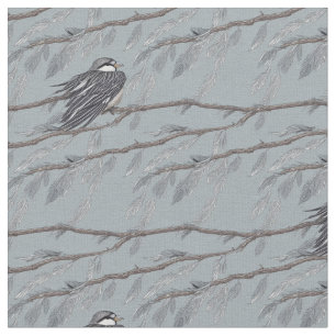Feather Leaves 2 Fabric