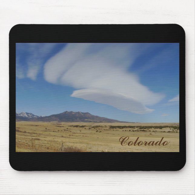Feather Like Cloud Mouse Pad (Front)
