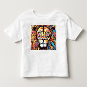Feather Maned Lion - ART by Lisa-Dawn Designs Toddler T-Shirt