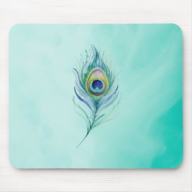 Feather Mouse Pad (Front)