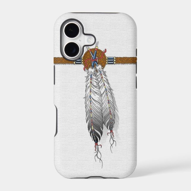 feather native american iphone case (Back)