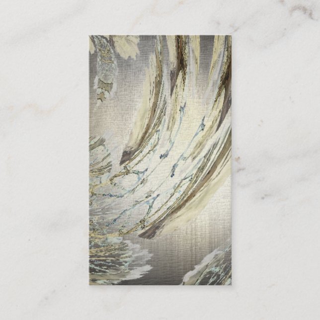 Feather Native Shaman Rustic  Business Cards (Front)