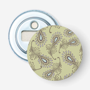 Feather Pattern Bottle Opener