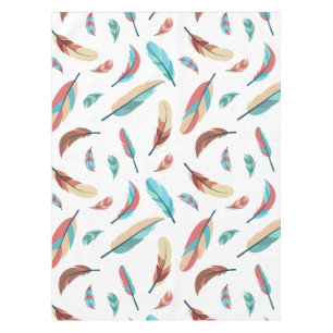 Feather pattern tablecloth