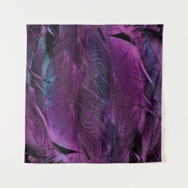 Feather pattern texture form tapestry (Front)