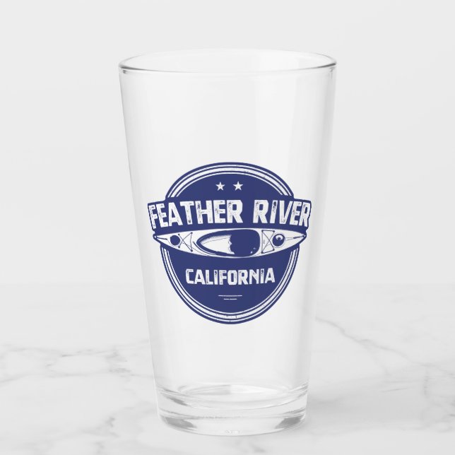 Feather River, California Glass (Front)