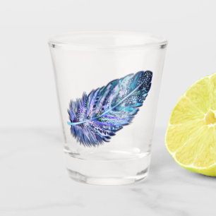 Feather Shot Glass Gift