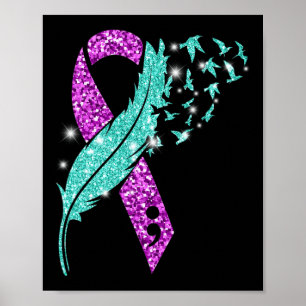 Feather Suicide Prevention Awareness You Problem P Poster