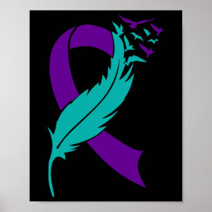 Feather Suicide Prevention Awareness You Problem P Poster