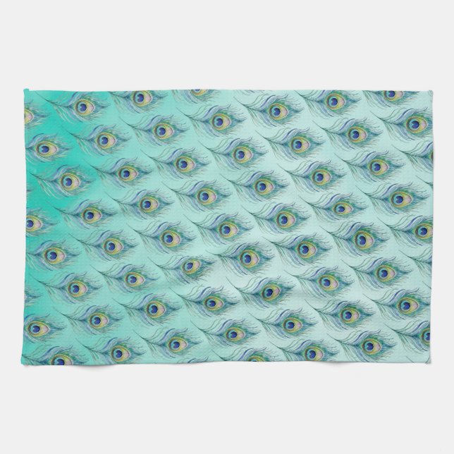 Feather Tea Towel (Horizontal)