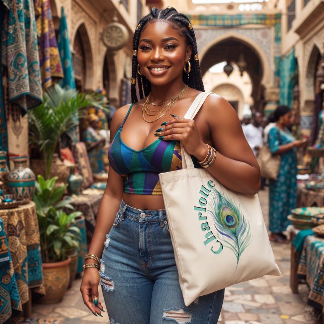 Feather Tote Bag (Creator Uploaded)