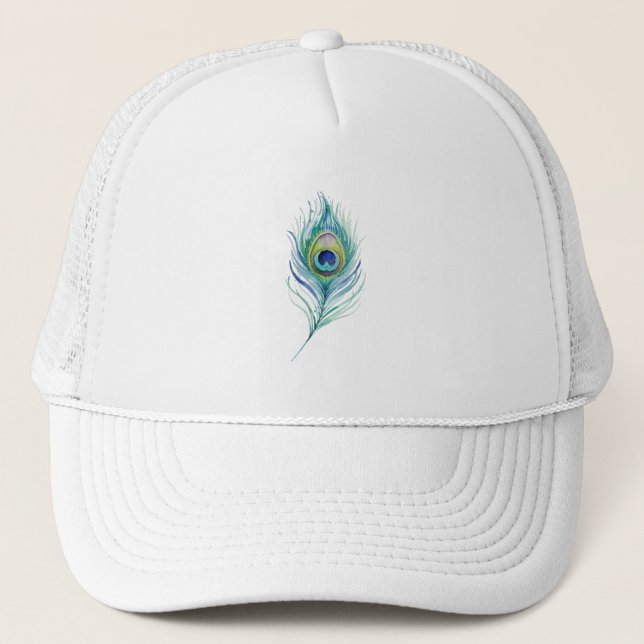 Feather Trucker Hat (Front)
