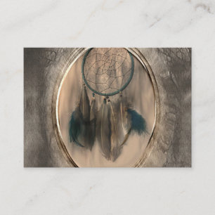 Feather Wing Healer Shamanic Tribal Business Cards