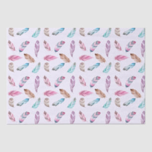 feather wrapping paper