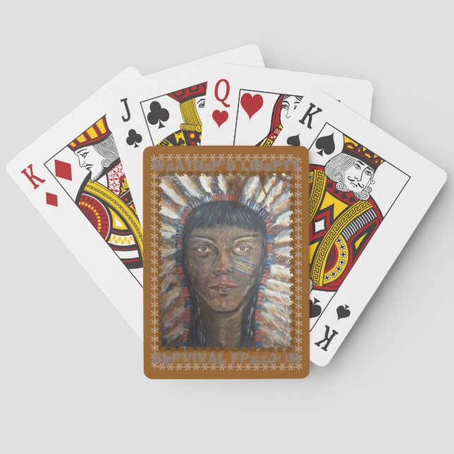 Feathered Aura Playing Cards (Back)