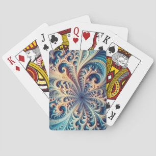 Feathered Coral - Classic Playing Cards