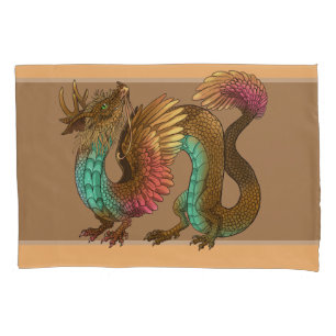 Feathered Dragon Pillowcase