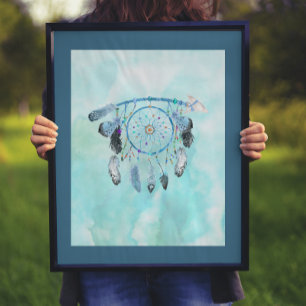 Feathered Dreamcatcher  Poster