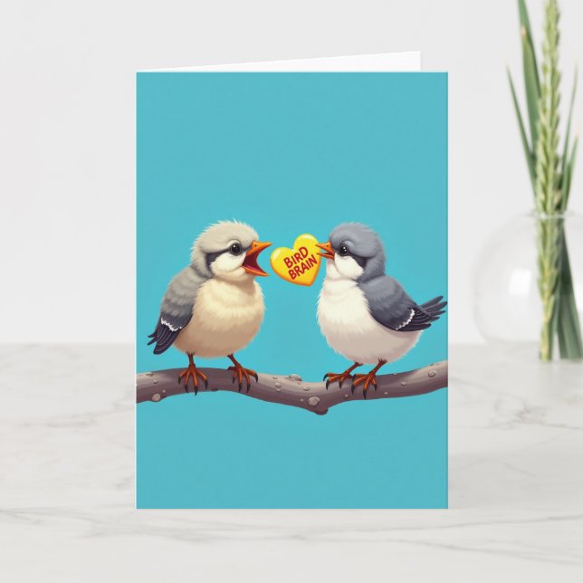 Feathered Friends Fathers Day Card (Front)