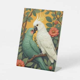 Feathered Friends … Pedestal Sign