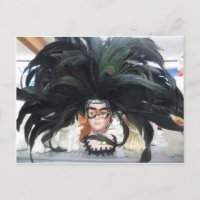 Feathered Mask