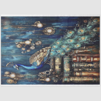 Feathered Wisdom Tissue Decoupage Paper