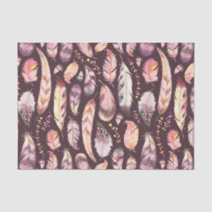 Featherly Black Tissue Paper