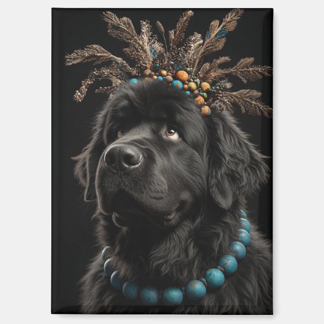 Feathers and Fur Magnet (Front)