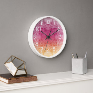 Feathers Clock