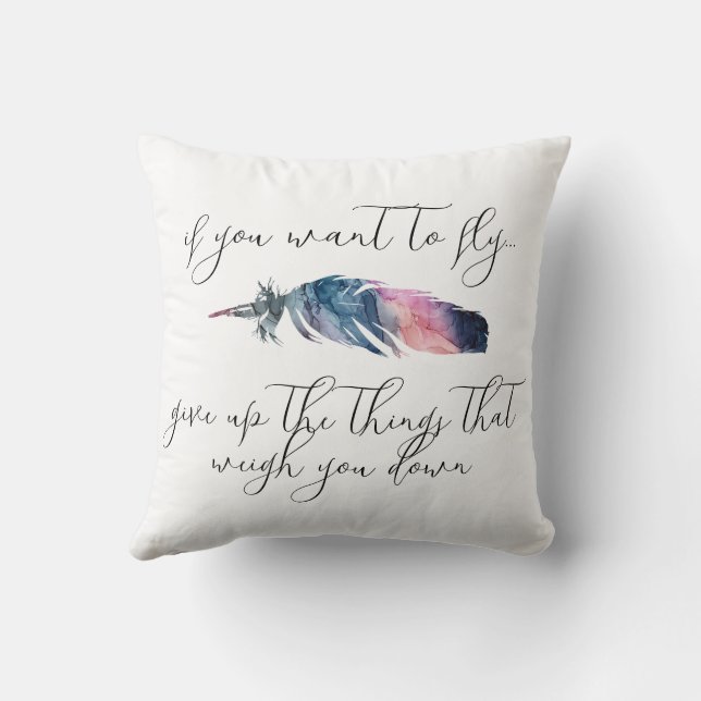 "Feathers" Cushion (Back)