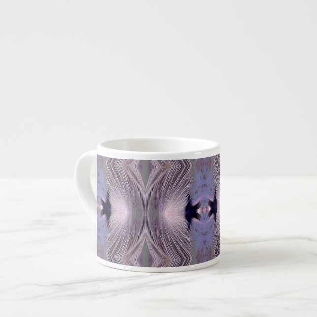 Feathers Diamond Pattern Espresso Cup (Front Left)