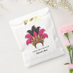 Feathers Fluff & Bridal Stuff Vegas Showgirl Bach Favour Bag