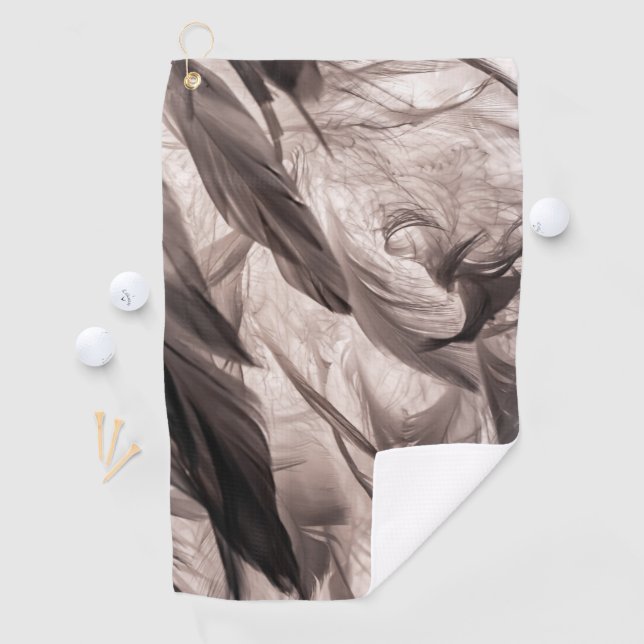 Feathers Golf Towel (InSitu)
