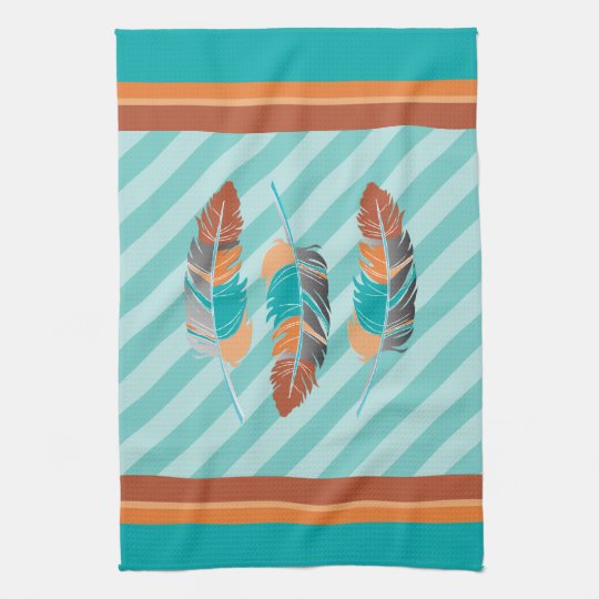 teal coloured tea towels