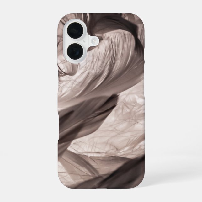 Feathers iPhone 16 Case (Back)