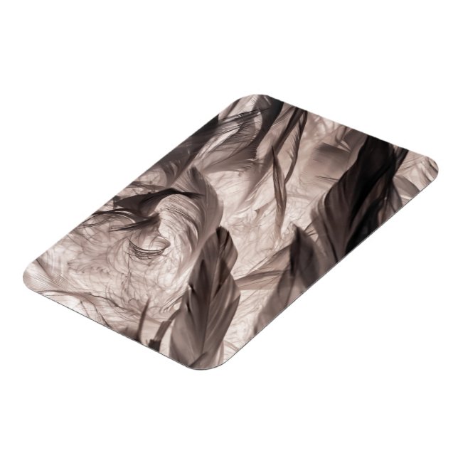 Feathers Magnet (Left Side)