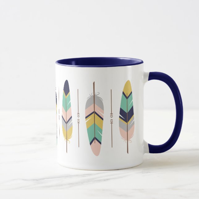 Feathers Mug (Right)