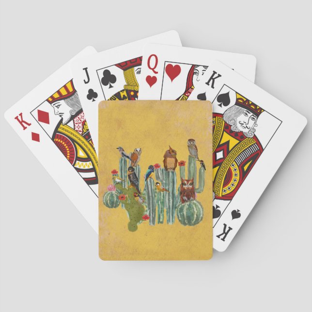 FEATHERS OF THE DESERT PLAYING CARDS (Back)