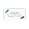 Feathers Return Address Label