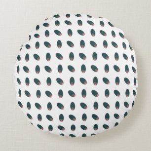 Feathers Round Cushion