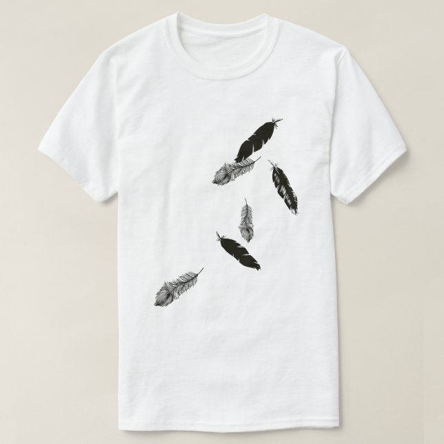 feathers T-Shirt (Design Front)