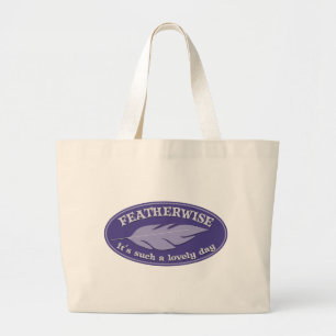 Featherwise Large Tote Bag
