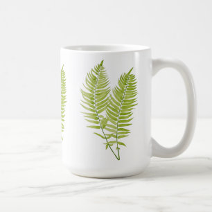 Feathery Fern on a Classic Mug