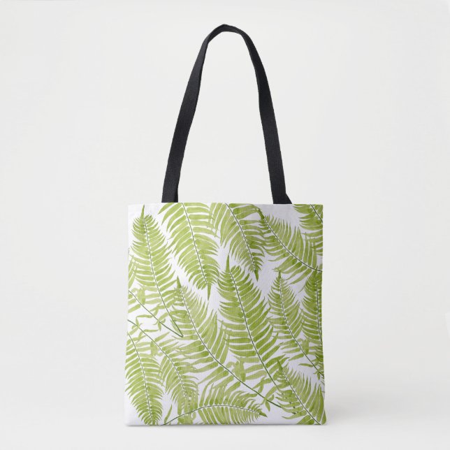Feathery Fern on a Tote Bag (Front)