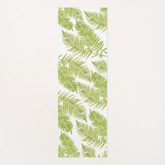 Feathery Fern on a Yoga Mat